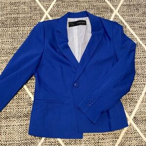 Blue Zara Blazer